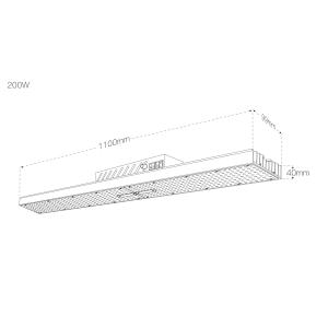 Samsung Lm301h 3000K UVB 200 Watt Full Spectrum LED Grow Lights 4x2