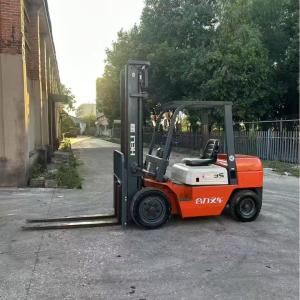High-Value Used Heli K35 3.5T Diesel Forklift, Orange, Durable Steel Build for