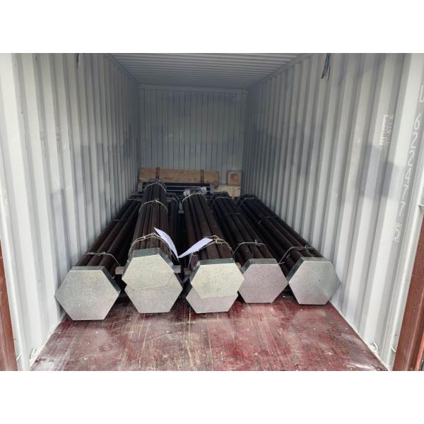 High Tensile Aw 44.5mm / 1.75 Inch Conventional Drill Rods 3m 1.5m For Mineral Exploration