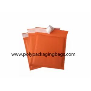 Orange Self Seal Padded Kraft Bubble Mailer Envelopes
