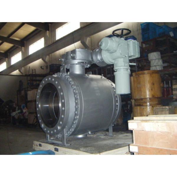 Buy Soft Seat 16 Inch 600LB Trunnion Mounted Ball Valve at wholesale prices