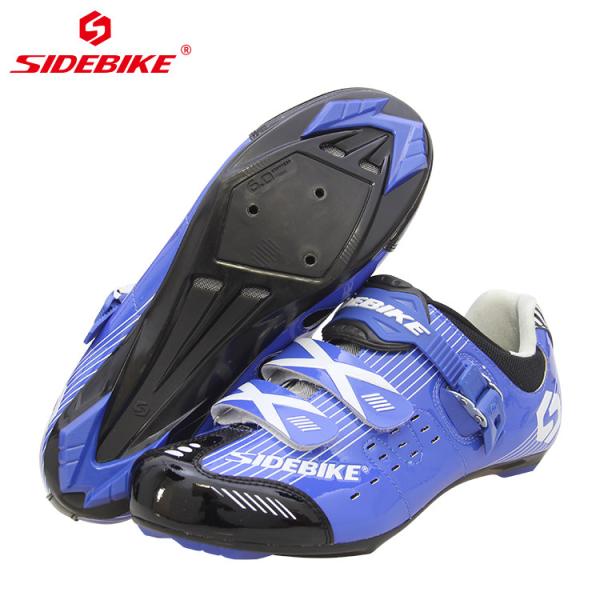 Buy Blue SPD Indoor Cycling Shoes , Inside SPD Bicycle Shoes Water Resistant at wholesale prices