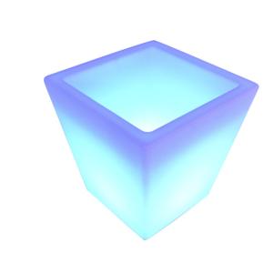 Heat Resistance Custom Rotational Molding LED Flower Pot PE Planters