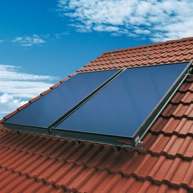 Buy Eco friendly blue tinox flat plate solar collector at wholesale prices