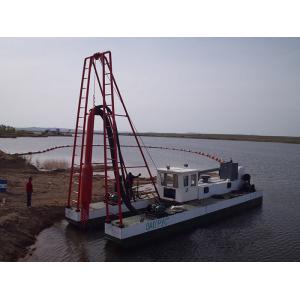 The main engine power of the 10 inch model Jet suction dredger is 380kw
