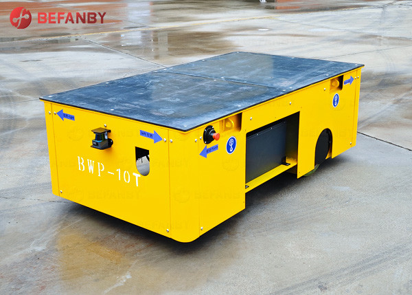 Buy 25T CE Certified Flatbed Steerable Transfer Trolley at wholesale prices