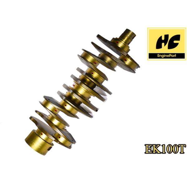 Durable Hino Truck Parts , Truck Engine Diesel Engine Crankshaft EK100T