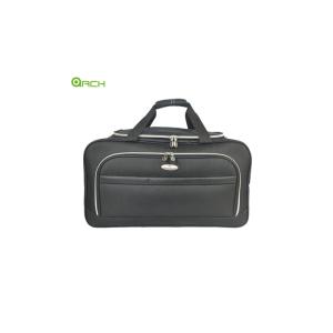 Spacious Duffle Bag with One Front Pocket and Material Handle