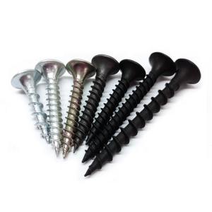 White 4x20mm Zinc Plated Chipboard Screw For Furniture Fitting