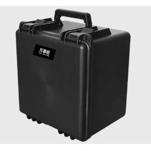 Sturdy Plastic Tool Storage Case with Lockable Design and Spacious Interior for