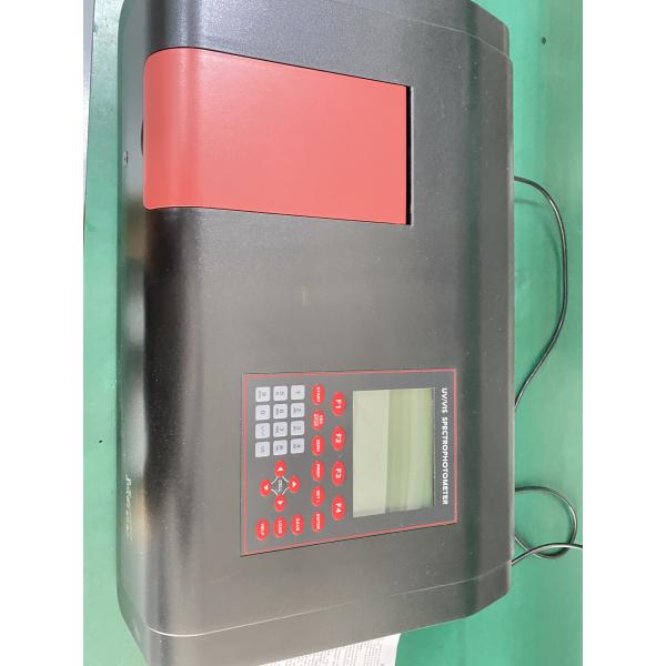 Buy Adjustable Bandwidth Double Beam Uv Spectrophotometer Import Silicon Photodiode at wholesale prices