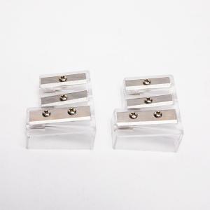 Lightweight 31.9mm Manual Pencil Sharpener Three Holes