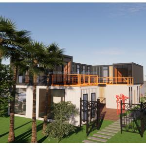 EU 20ft Container Combination Hotel Mobile Wooden House Modern Simple Style