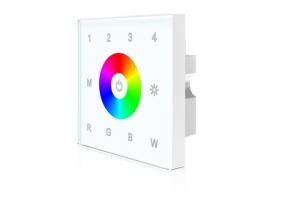 China PWM LED Light Controller Touch Screen Panel Switch For RGB / RGBW Led Light T3 on sale