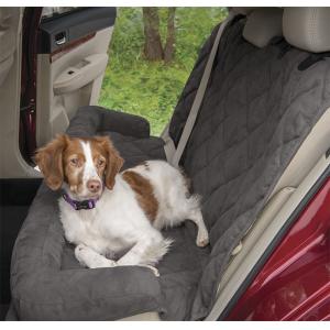 Quality Large Waterproof Memory Foam Dog Bed For Car Seat Protector Grey Color With 2 Sizes for sale