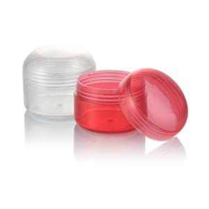 30ml 50ml 100ml 200ml Plastic Empty Jar Transparent Cream Jar with Collar