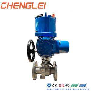 Chenglei Q10 100N.m 220V Intelligent On-Off Electric Ball Valve Actuator with