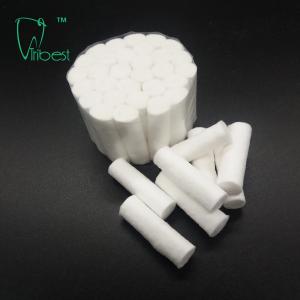 Highly Absorbent Cotton Gauze Roll , Dental Cotton Wool Rolls 12x38mm