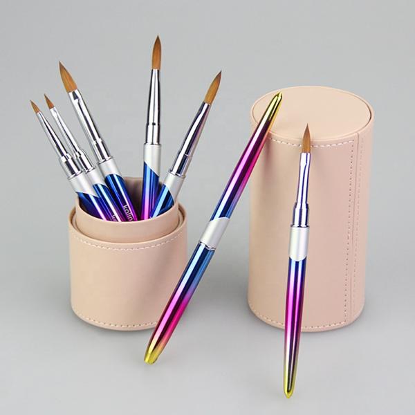 Professional Acrylic Liquid for Nail Art Pen Brushes UV Gel Nail Kolinsky Acrylic Powder Nail Art Brush Manicure Different Type