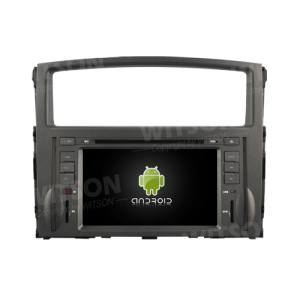 Quality 8&quot; Screen OEM Style with DVD Deck For Mitsubishi Pajero 4 V80 V90 2006-2016 Android Car DVD GPS Multimedia Stereo CarPla for sale