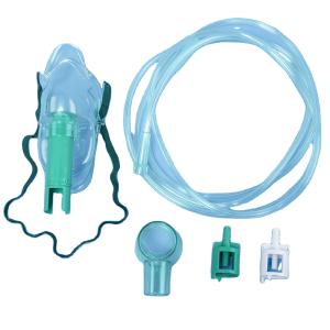 140mm Disposable Oxygen Mask , Silicon Multi Vent Oxygen Mask