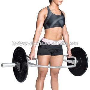 Combo Hex Squat Deadlift Shrug Barbell Bar
