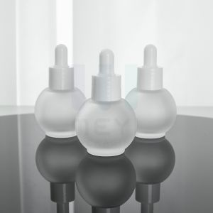 30ml Glass Dropper Bottles Round Shape Ideal for Essential Oil Perfume Cosmetic