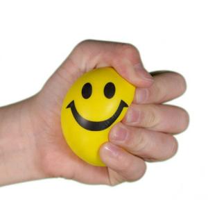 Round Shaped PU Foam Ball Release Pressure Convenient Carrying