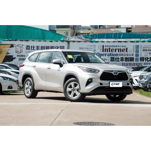 High Speed Toyota Highlander Gasoline-Electric Hybrid SUV Front Suspension Macpherson