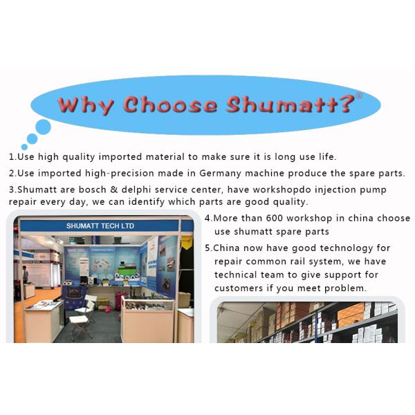 OEM new Shumatt Injector Control Valve Set F00VC01001 for 0445110009/010/011 injector