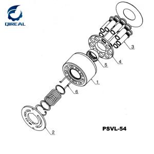 AP2D36 Hydraulic Pump For SK60-5 Kobelco Excavator