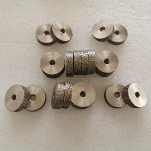 Diameter 38mm Customizable Electroplated Diamond Wheels For Hard Material