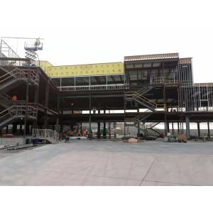 S355 Steel Square Pipe Beams Columns For Garage Buildings