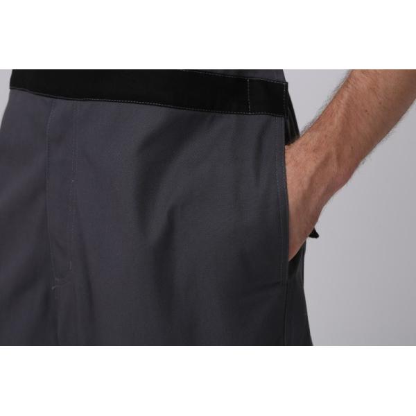 350gsm Fr Insulated Bib Overalls , 99% Cotton Fire Retardant Bib Overalls