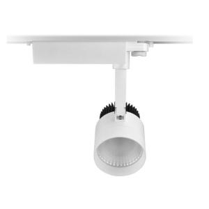 Adjustable Led Ceiling Track Lights Dimmable 3000lm white Luminum 3 Wires