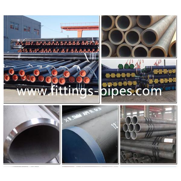 A355 Alloy Seamless Steel Pipe P5 P9 P11 PE Coated Black Painted Surface