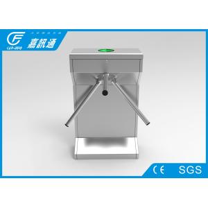 Quality Waist height tripod turnstile for bus , 3 million cycles life span for sale