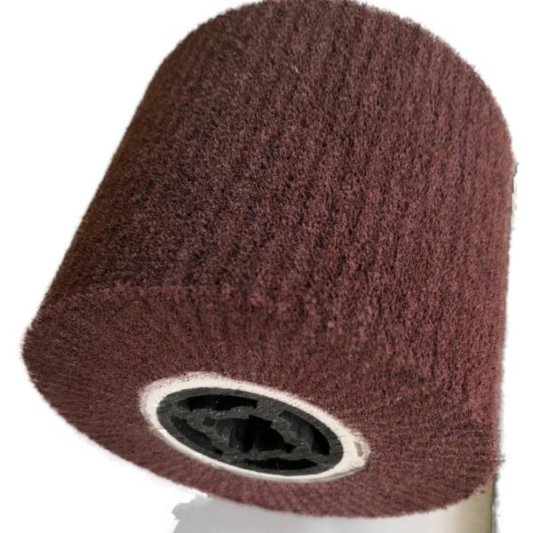 Stainless Steel Wire Drawing Wheel Cross Rubber Core Grinding And Polishing Wheel