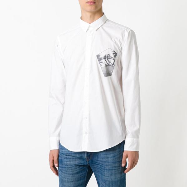 Buy White Outdoor Mens Fashion Casual Shirts Full Sleeve XS-XXXXXL Size at wholesale prices