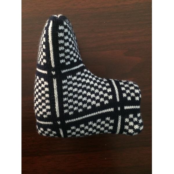 knitted head cover , golf knitted golf putter head cover , golf putter head cover
