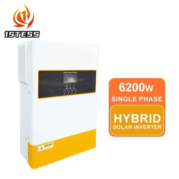 Buy 48V 6.2KW Hybrid Solar Inverter Pure Sine Wave MPPT at wholesale prices