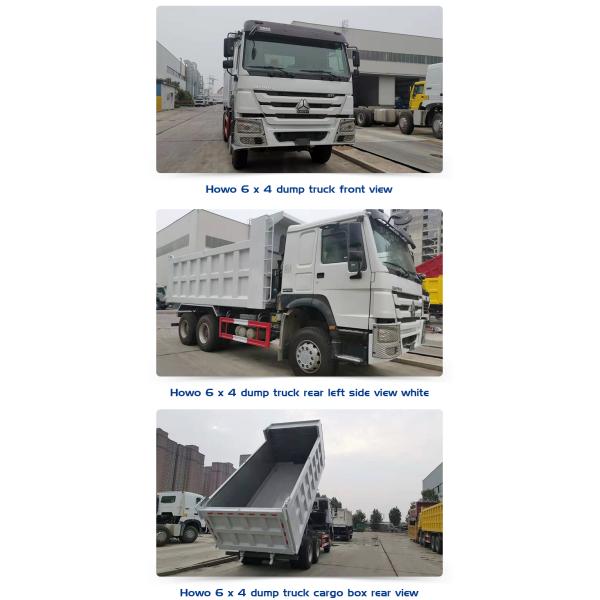 Sinotruk 6x4 Dump Truck With The Overturning Body Platform Chinese Truck