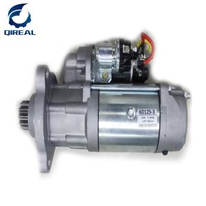 Starter Motor 600-813-3630 for Komatsu 6D125