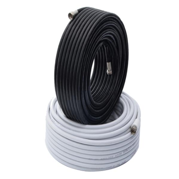 OEM 75 Ohm RG6 2DC TRS Wire And Cable Products For CCTV Camera