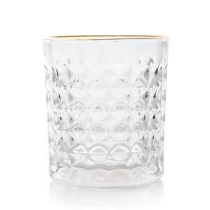 Double Wall Modern Drinking Glasses Scotch Tumbler Cups 11oz 310ml
