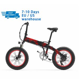 EU STOCK Cysum X2000 Fat Tire Foldable Electric Bike 12.8ah 1000w 20*4inch