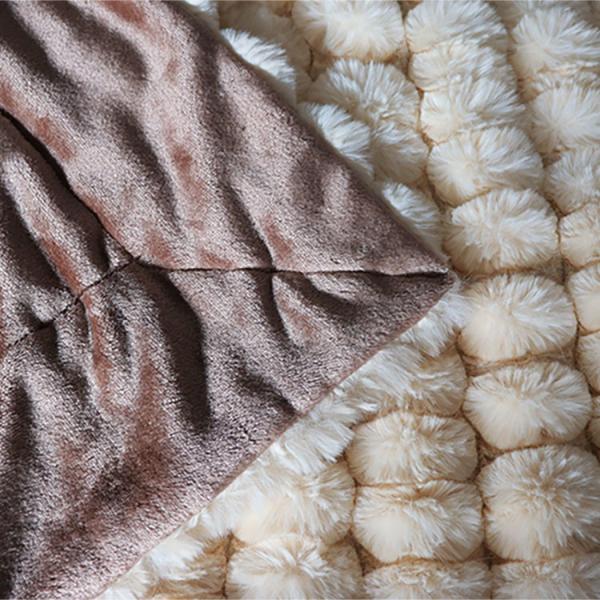 Christmas Faux Fur Bed Throw Luxury Faux Fur Blanket Faux Fur Minky Throw Blankets