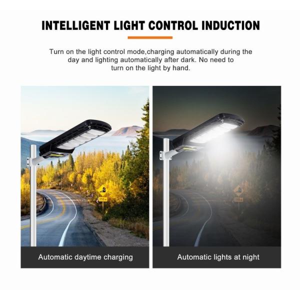 Lithium Battery 100w 150w All In One Solar LED Street Light Control Waterproof Solar Street Lamps