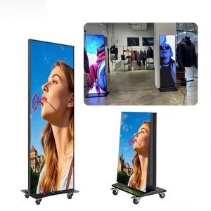 P1.53 Foldable LED poster screen LED Poster Display