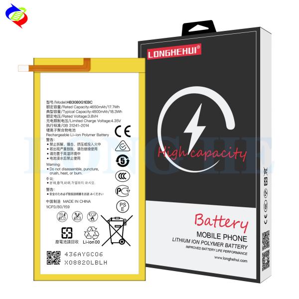 Buy HB3080G1EBC T1 10 T1 8.0 4800mAh Battery for Huawei Tab T1-821 D Mobile Phone Models at wholesale prices